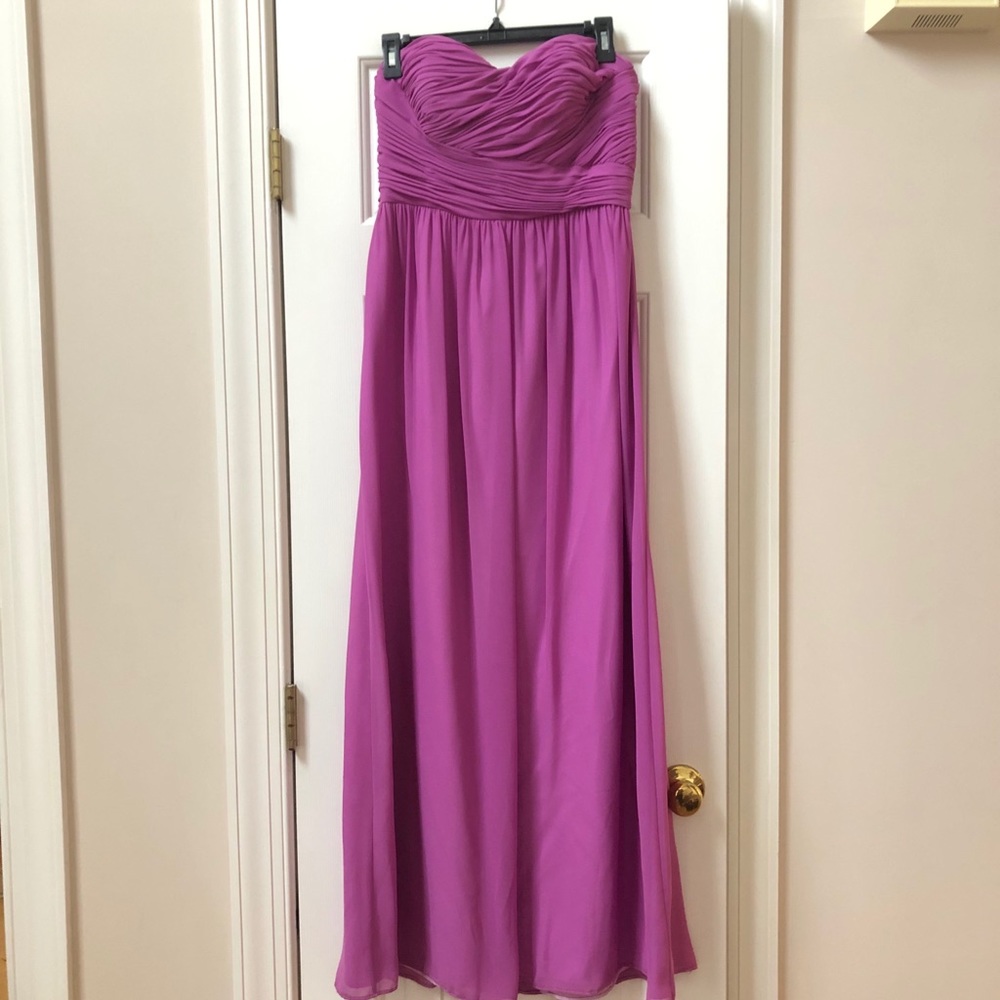 Pink Floor Length Dress